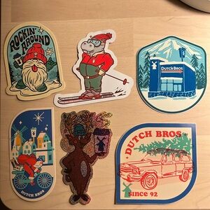Dutch bros stickers